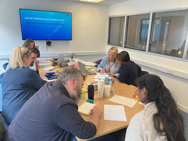 NHS Report Writing Course